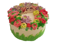 торт Цветочник